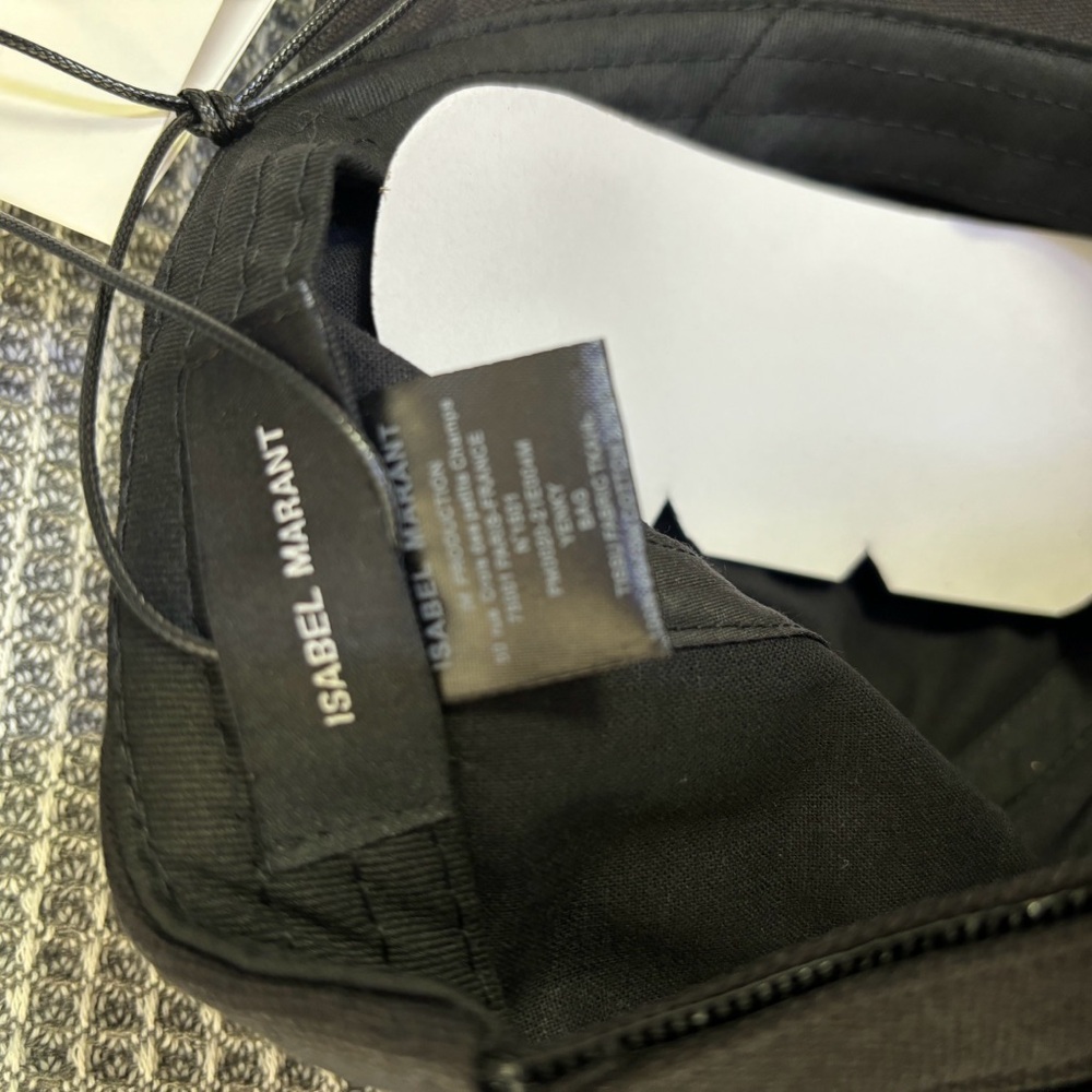 Isabel Marant Logo Black Cap - Picture 3 of 3